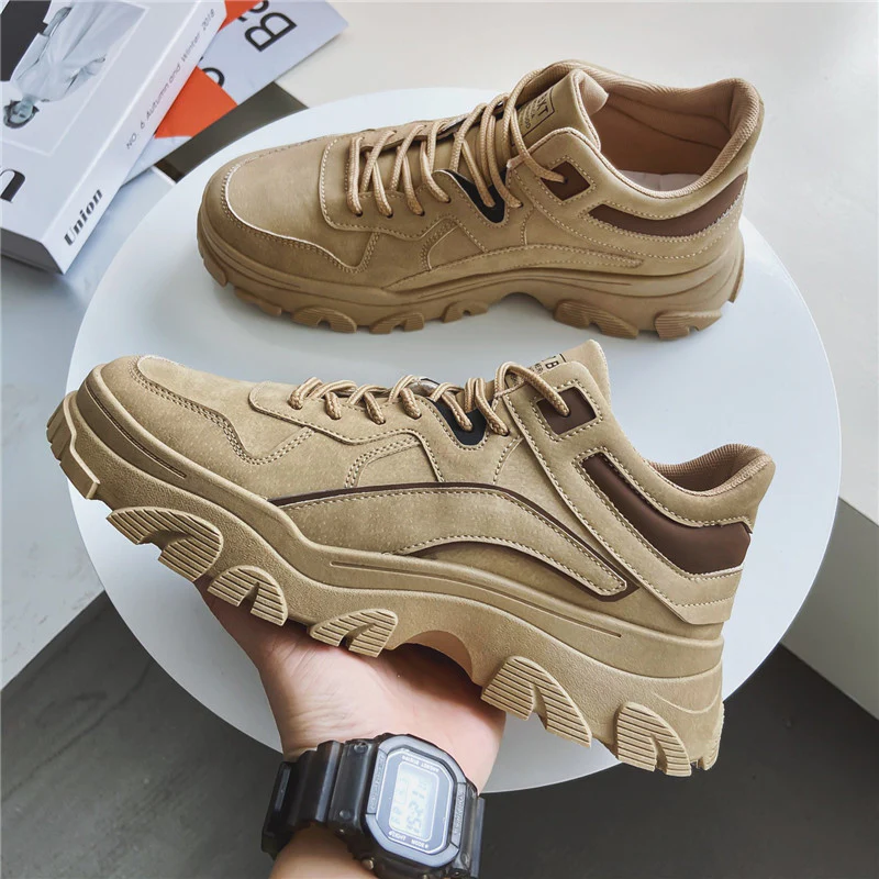 Damen Sportliche Sneakers mit robustem Sohlenprofil und atmungsaktiver Mesh-Konstruktion Heidi Mode - Image 3