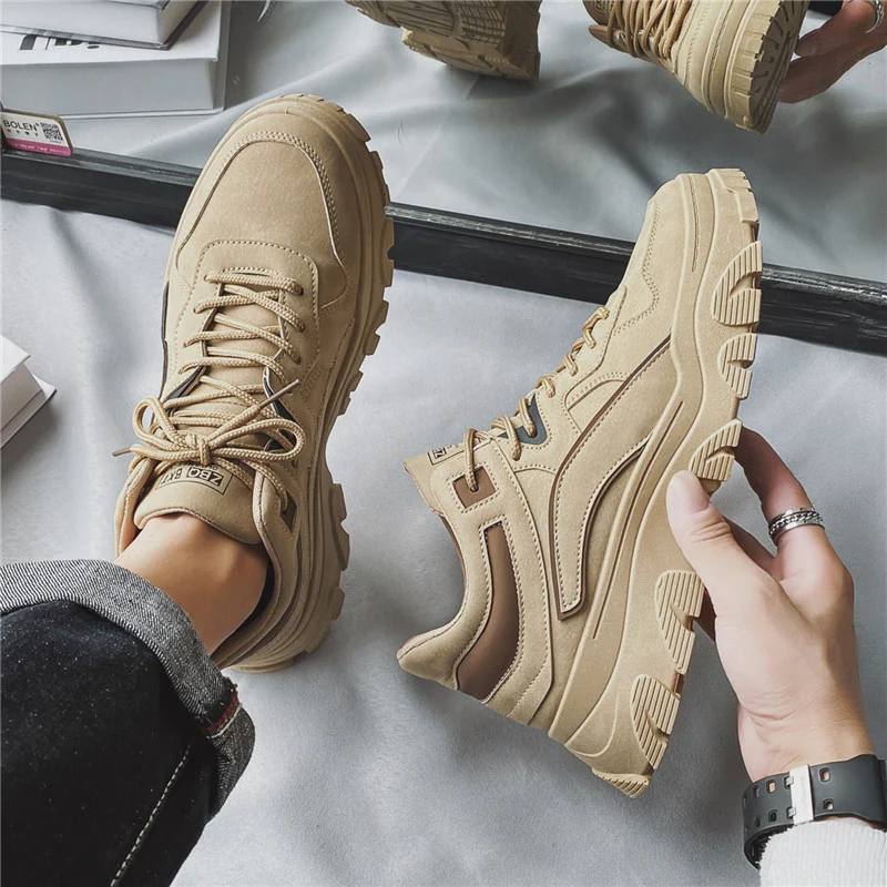 Damen Sportliche Sneakers mit robustem Sohlenprofil und atmungsaktiver Mesh-Konstruktion Heidi Mode - Image 5