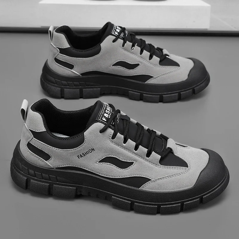 Damen Sportliche Sneakers mit robustem Sohlenprofil und atmungsaktiver Mesh-Oberfläche Heidi Mode