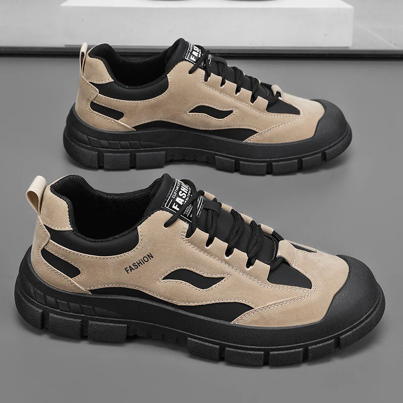 Damen Sportliche Sneakers mit robustem Sohlenprofil und atmungsaktiver Mesh-Oberfläche Heidi Mode - Image 2