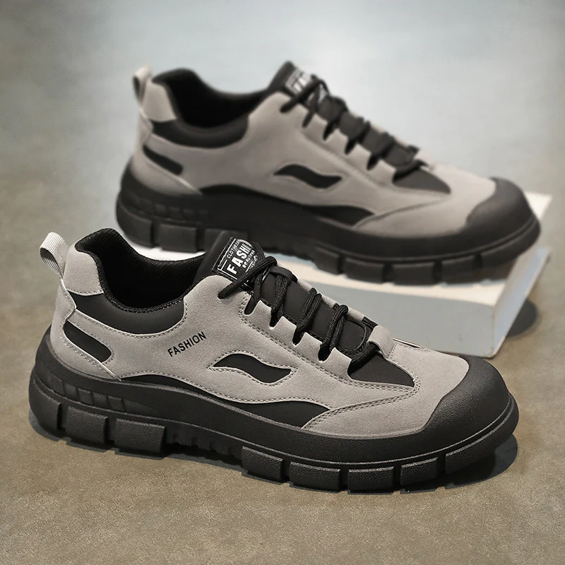 Damen Sportliche Sneakers mit robustem Sohlenprofil und atmungsaktiver Mesh-Oberfläche Heidi Mode - Image 4