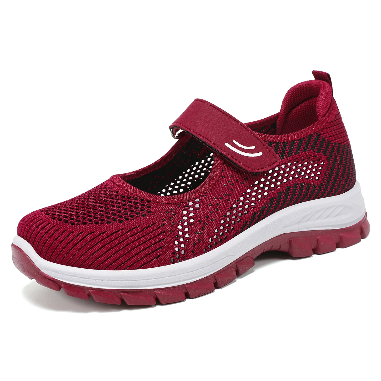 Damen Sportliche Sneakers mit rutschfestem Klettverschluss und atmungsaktivem Obermaterial Heidi Mode - Image 7