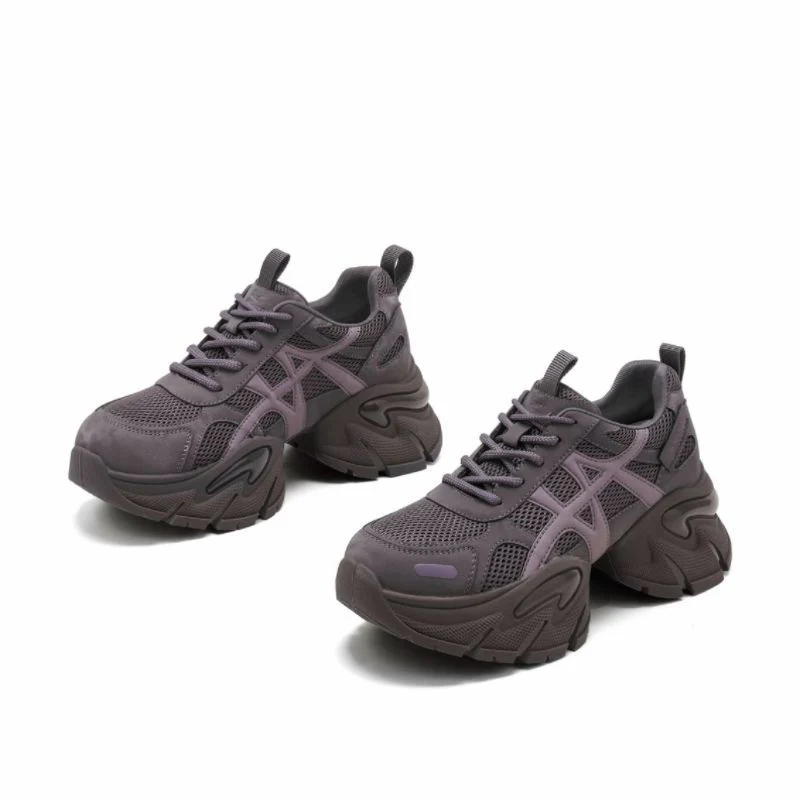 Damen Sportliche Sneakers mit rutschfestem Profil und atmungsaktivem Obermaterial Heidi Mode - Image 5