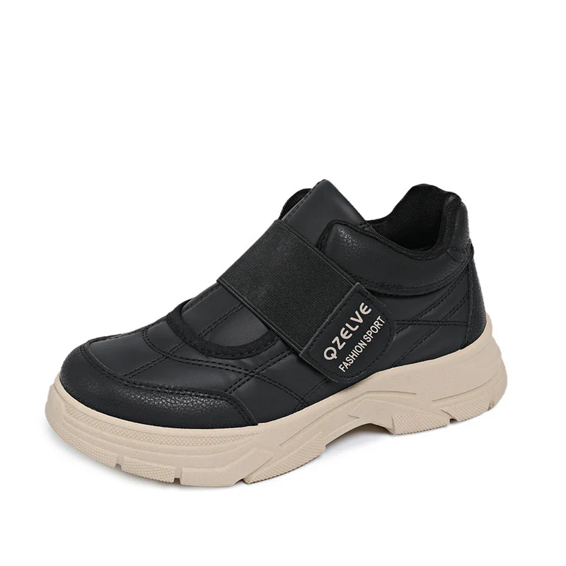 Damen Sportliche Sneakers mit rutschfestem Velours-Obermaterial und komfortabler Klettverschluss-Optik Heidi Mode - Image 6
