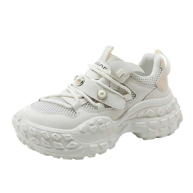 Damen Sportliche Sneakers mit rutschfester Laufsohle und atmungsaktivem Obermaterial Heidi Mode