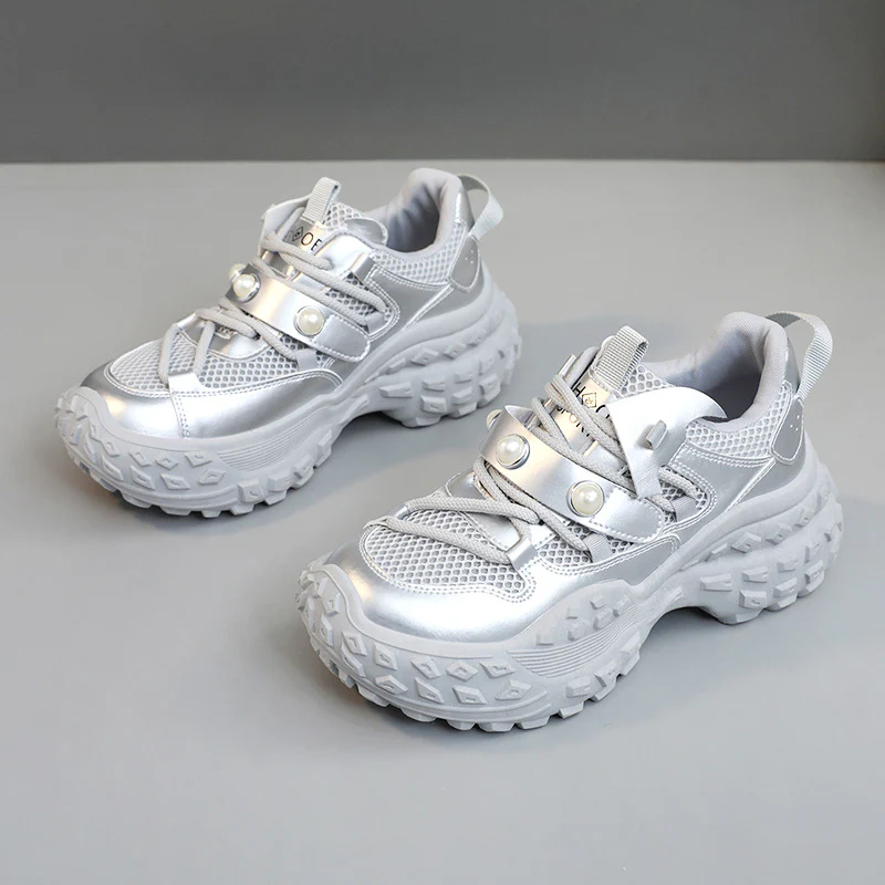 Damen Sportliche Sneakers mit rutschfester Laufsohle und atmungsaktivem Obermaterial Heidi Mode - Image 6