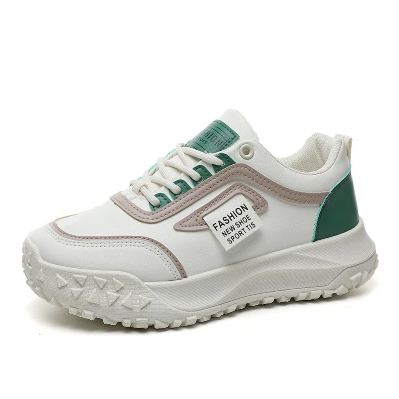 Damen sportliche Sneakers mit rutschfester Profilsohle und atmungsaktiver Obermaterialstruktur Heidi Mode - Image 5