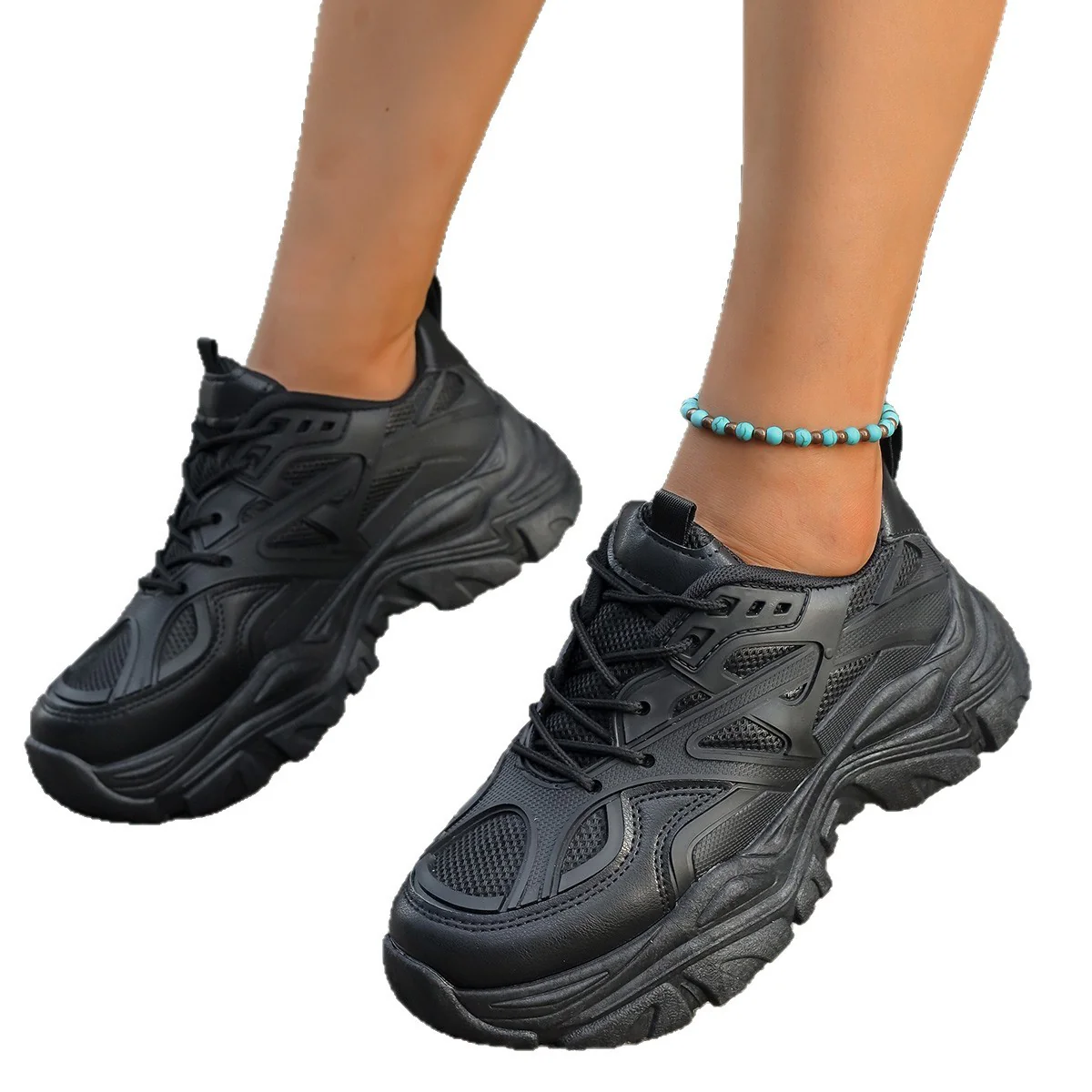 Damen Sportliche Sneakers mit rutschfester Sohle und atmungsaktivem Obermaterial Heidi Mode - Image 5