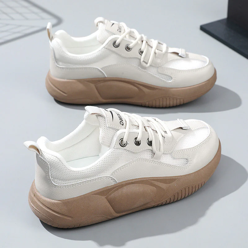 Damen Sportliche Sneakers mit rutschfester Sohle und atmungsaktivem Obermaterial Heidi Mode