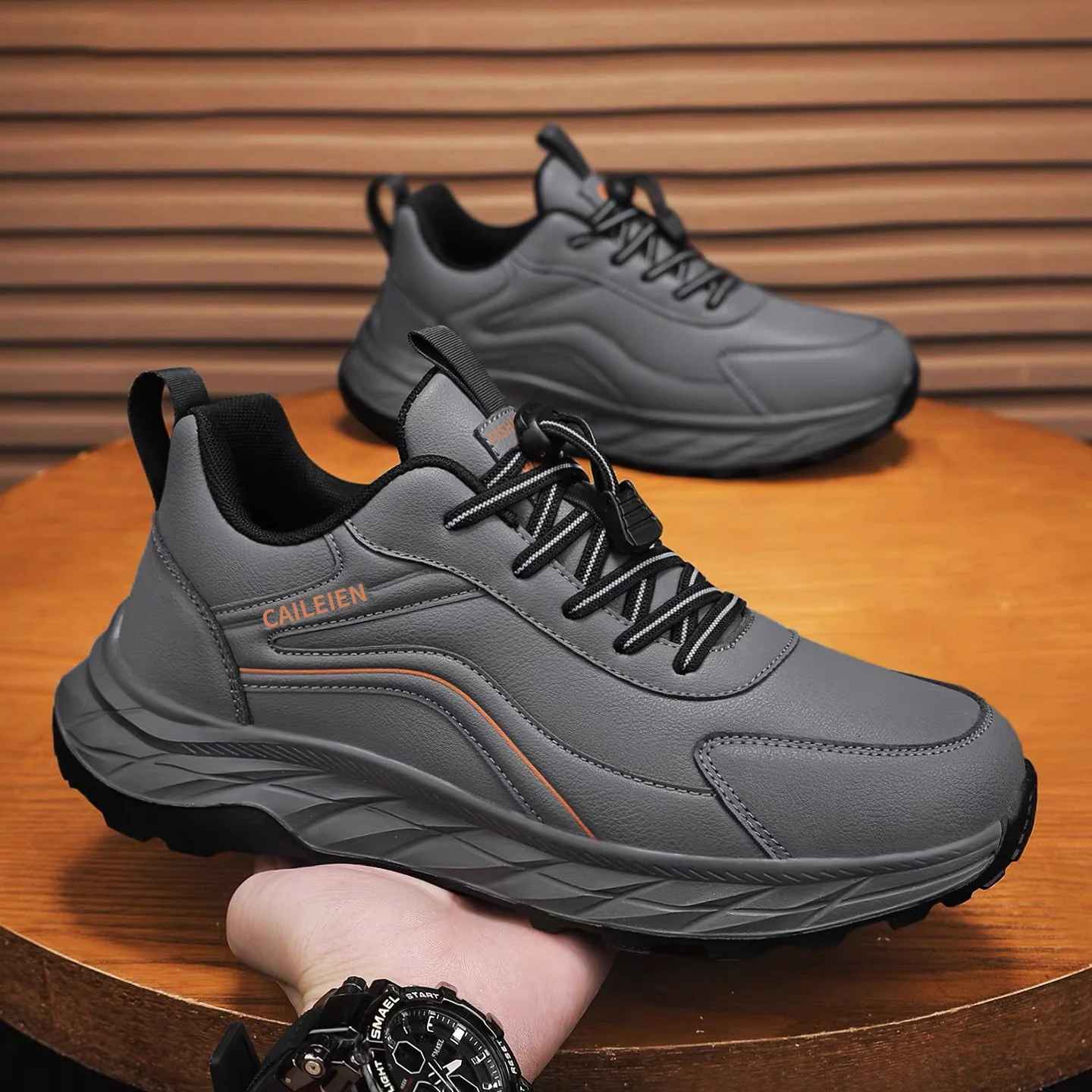 Damen Sportliche Sneakers mit rutschfester Sohle und atmungsaktivem Obermaterial Heidi Mode