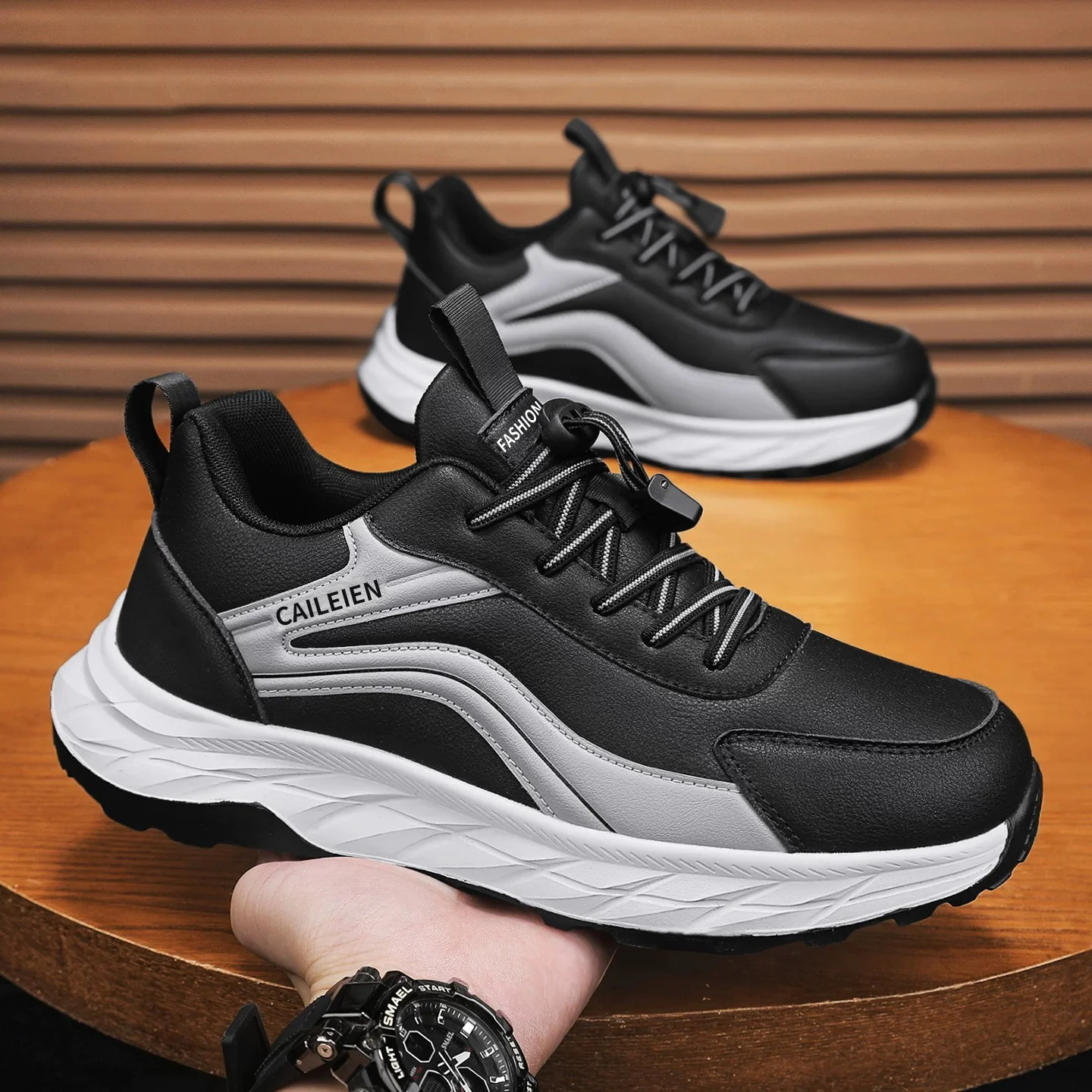 Damen Sportliche Sneakers mit rutschfester Sohle und atmungsaktivem Obermaterial Heidi Mode - Image 2