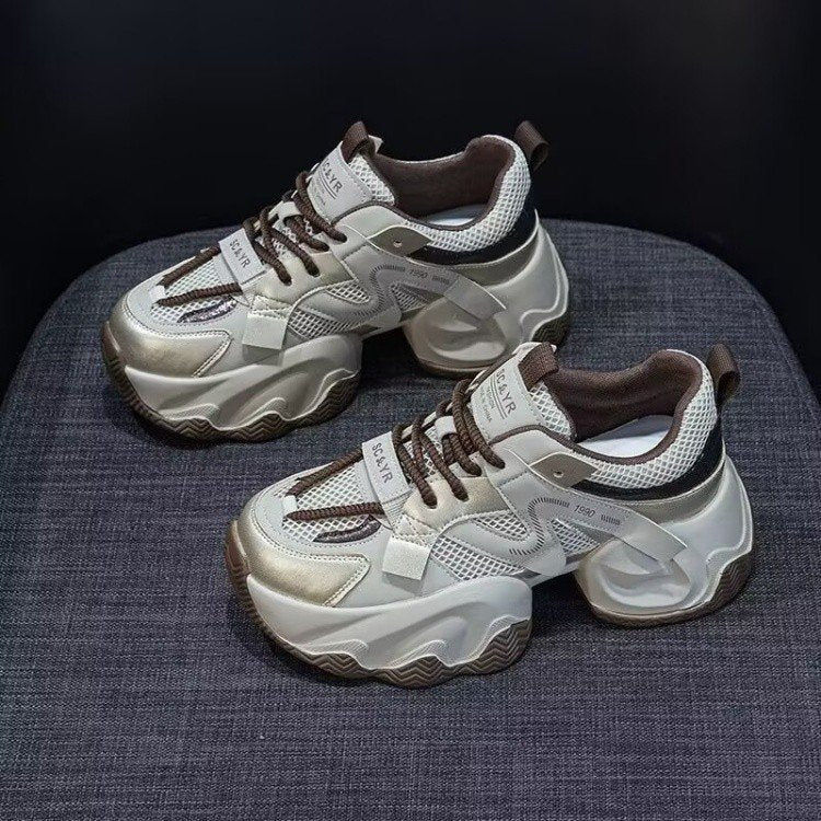 Damen Sportliche Sneakers mit rutschfester Sohle und atmungsaktivem Obermaterial Heidi Mode - Image 2