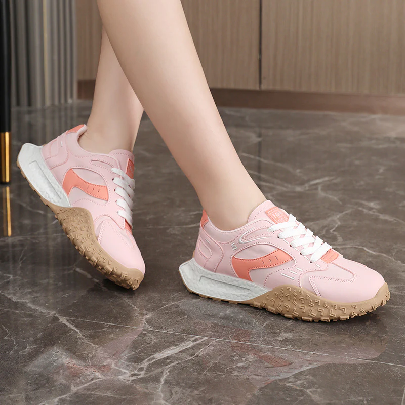 Damen Sportliche Sneakers mit rutschfester Sohle und atmungsaktiver Mesh-Oberfläche Heidi Mode - Image 3