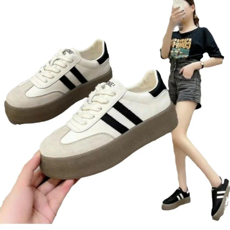 Damen sportliche Sneakers mit rutschfester Sohle und atmungsaktiver Oberflächenstruktur Heidi Mode - Image 5