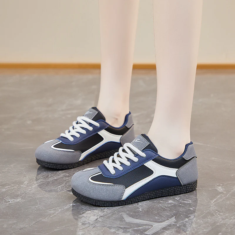 Damen Sportliche Sneakers mit rutschfester Sohle und atmungsaktiver Oberflächenstruktur Heidi Mode