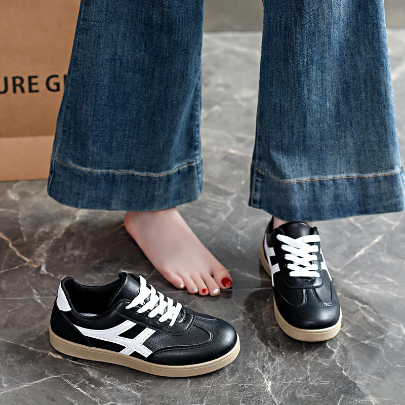 Damen sportliche Sneakers mit rutschfester Sohle und komfortablem Innenfutter Heidi Mode - Image 2