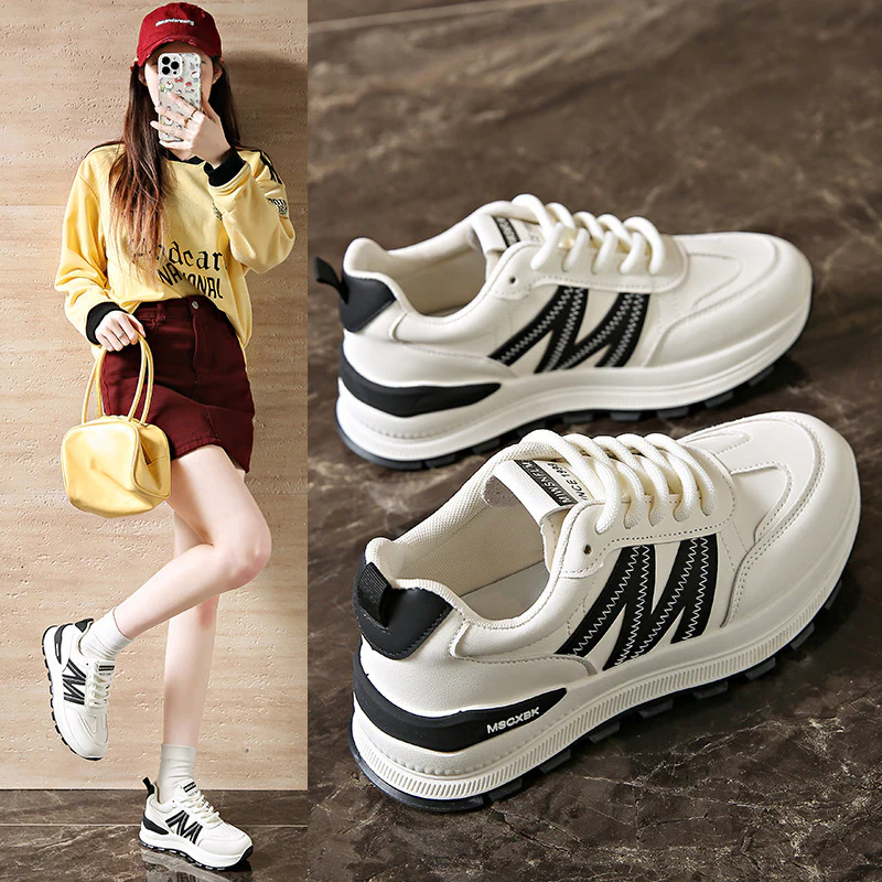 Damen Sportliche Sneakers mit stabiler Profilsohle und atmungsaktivem Obermaterial Heidi Mode - Image 6