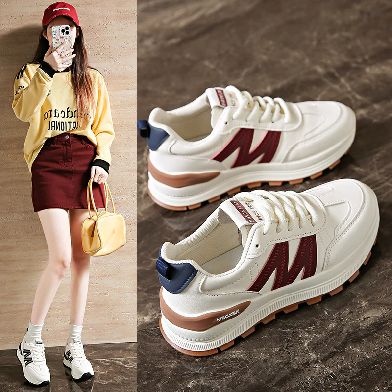 Damen Sportliche Sneakers mit stabiler Profilsohle und atmungsaktivem Obermaterial Heidi Mode - Image 7