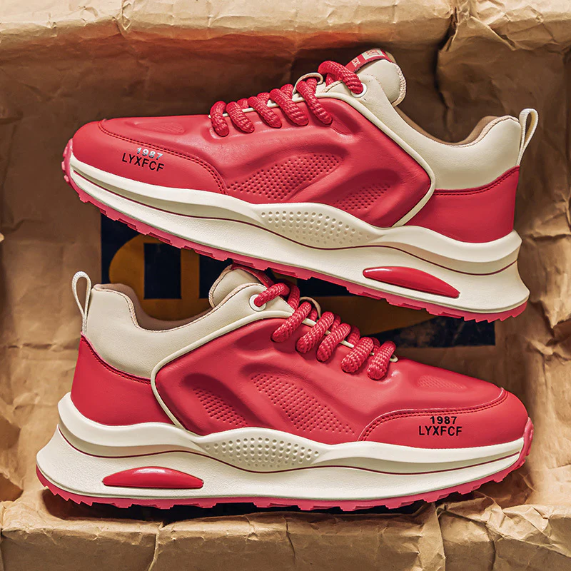 Damen Sportliche Sneakers mit stoßdämpfendem Air-Material und rutschfester Laufsohle Heidi Mode - Image 2