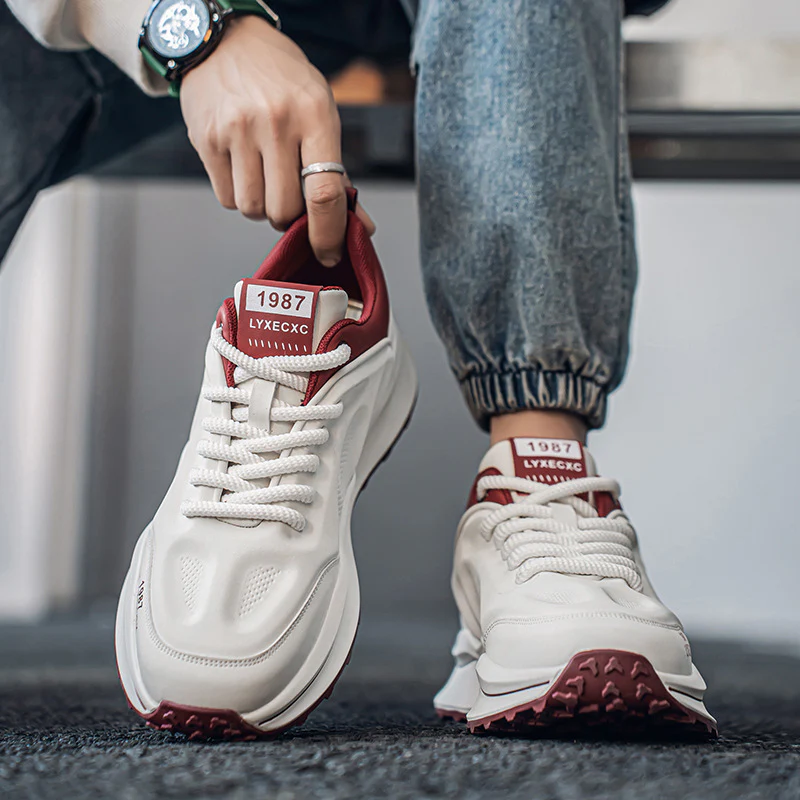 Damen Sportliche Sneakers mit stoßdämpfendem Air-Material und rutschfester Laufsohle Heidi Mode - Image 4