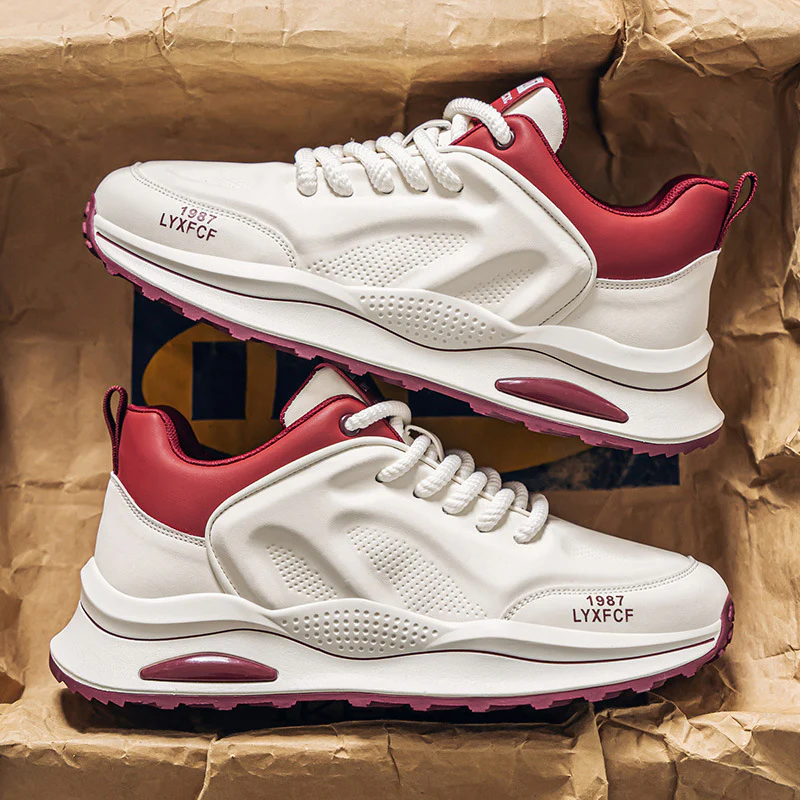 Damen Sportliche Sneakers mit stoßdämpfendem Air-Material und rutschfester Laufsohle Heidi Mode - Image 6