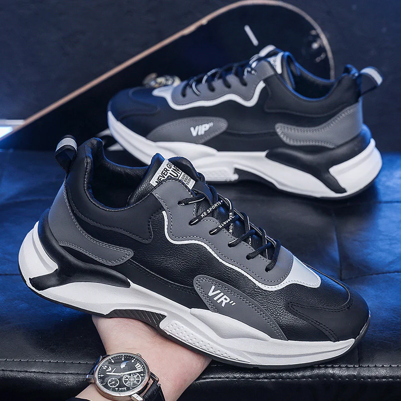 Damen Sportliche Sneakers mit stoßdämpfender Sohle und modernem Design Heidi Mode - Image 3