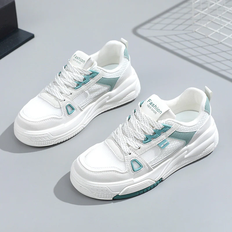 Damen Sportliche Sneakers mit strapazierfähigem Mesh-Obermaterial und dämpfender Sohle Heidi Mode - Image 2