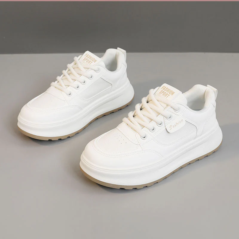 Damen Sportliche Sneakers mit strapazierfähigem Obermaterial und dämpfender Sohle Heidi Mode - Image 2