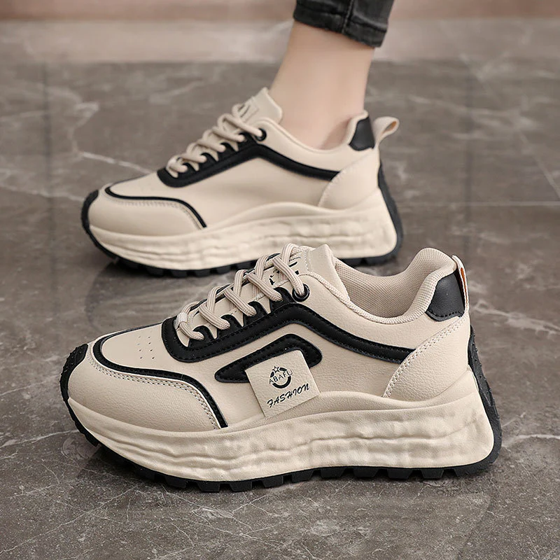 Damen Sportliche Sneakers mit strapazierfähigem Obermaterial und innovativem Dämpfungssystem Heidi Mode - Image 3