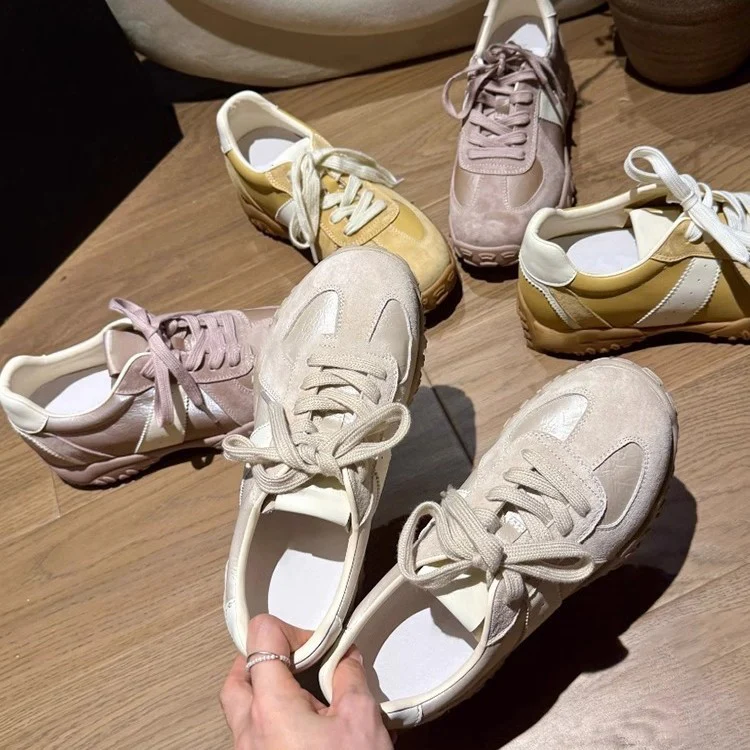 Damen Sportliche Sneakers mit strapazierfähigem Obermaterial und innovativer Dämpfung Heidi Mode