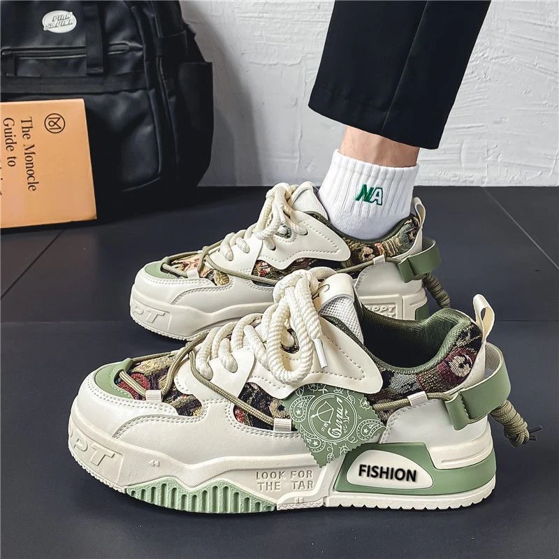 Damen Sportliche Sneakers mit strapazierfähigem Obermaterial und modischem Design Heidi Mode - Image 7