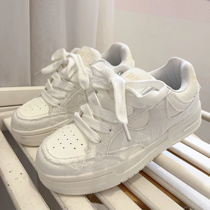 Damen Sportliche Sneakers mit strapazierfähiger Oberflächenstruktur und rutschfester Sohle Heidi Mode - Image 2