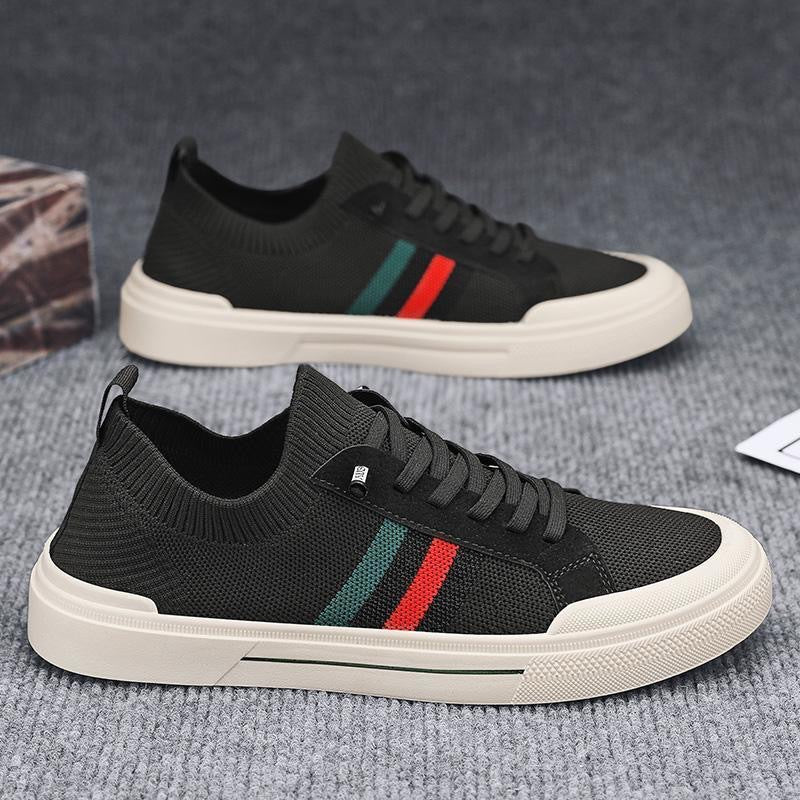 Damen Sportliche Sneakers mit strukturiertem Obermaterial und elastischem Komfort Heidi Mode - Image 2
