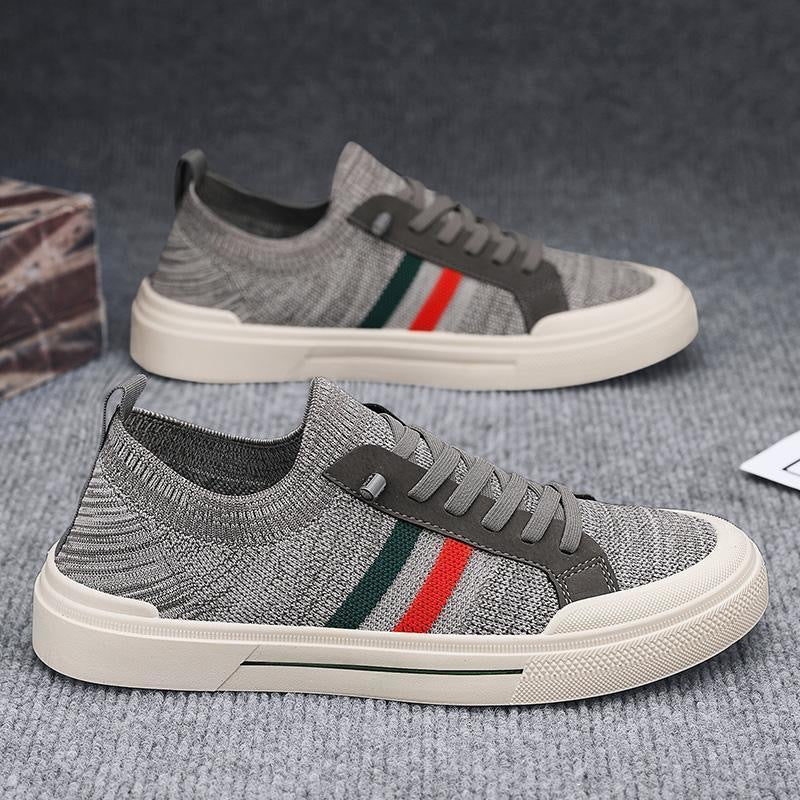 Damen Sportliche Sneakers mit strukturiertem Obermaterial und elastischem Komfort Heidi Mode - Image 3
