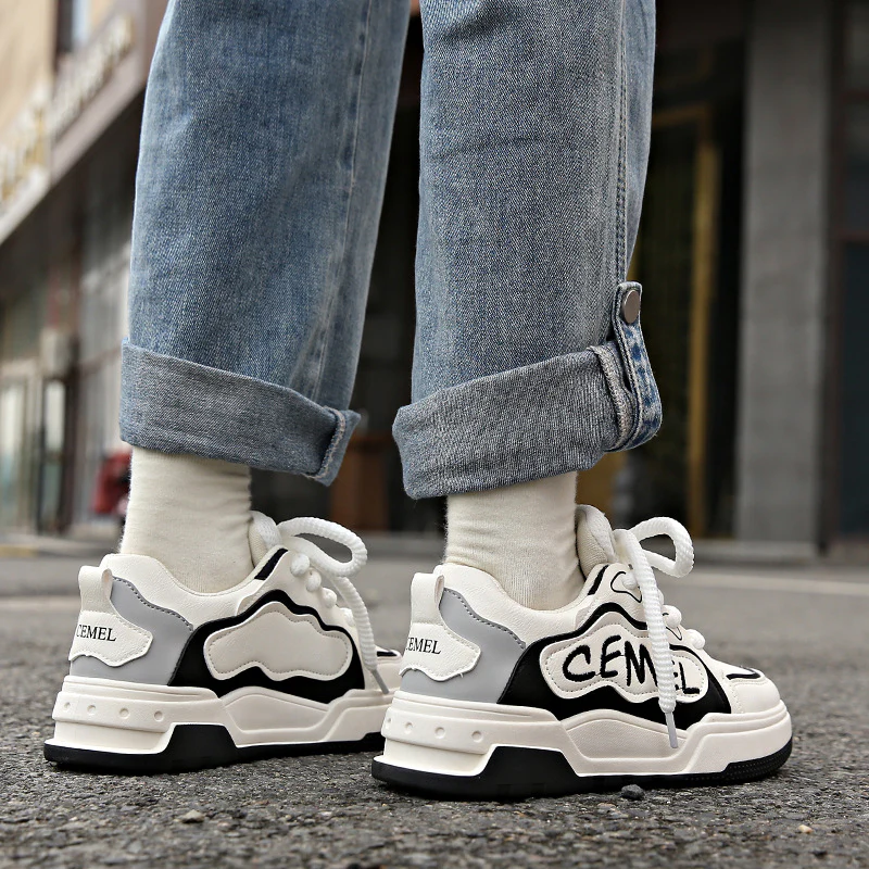 Damen Sportliche Sneakers mit trendigem Design und atmungsaktiver Oberfläche Heidi Mode - Image 3