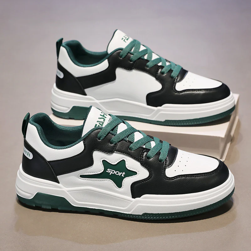 Damen Sportliche Sneakers mit trendigem Sternenmotiv und atmungsaktiver Sohle Heidi Mode - Image 2