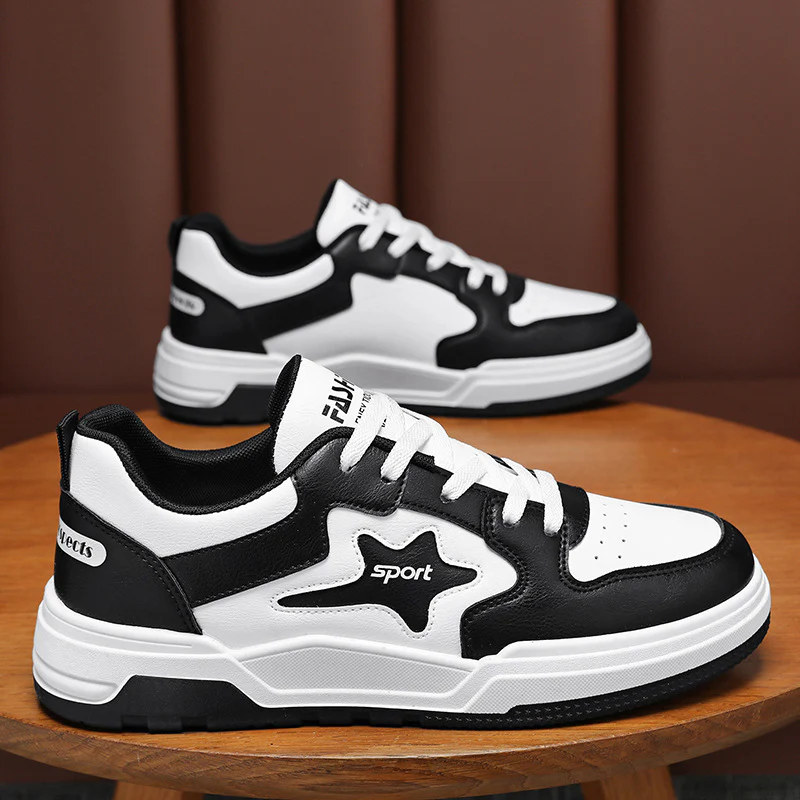 Damen Sportliche Sneakers mit trendigem Sternenmotiv und atmungsaktiver Sohle Heidi Mode - Image 3