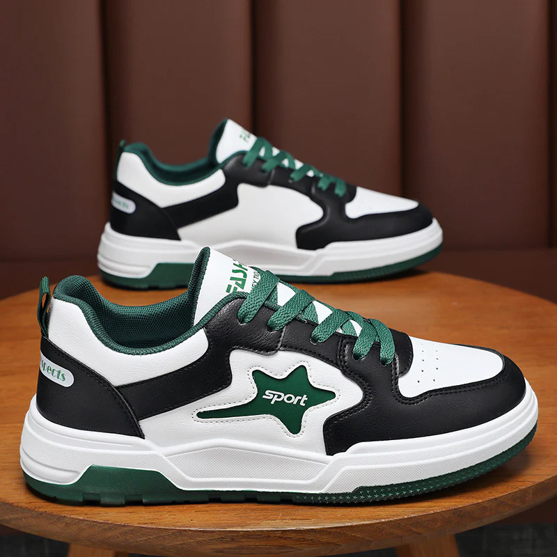 Damen Sportliche Sneakers mit trendigem Sternenmotiv und atmungsaktiver Sohle Heidi Mode - Image 6