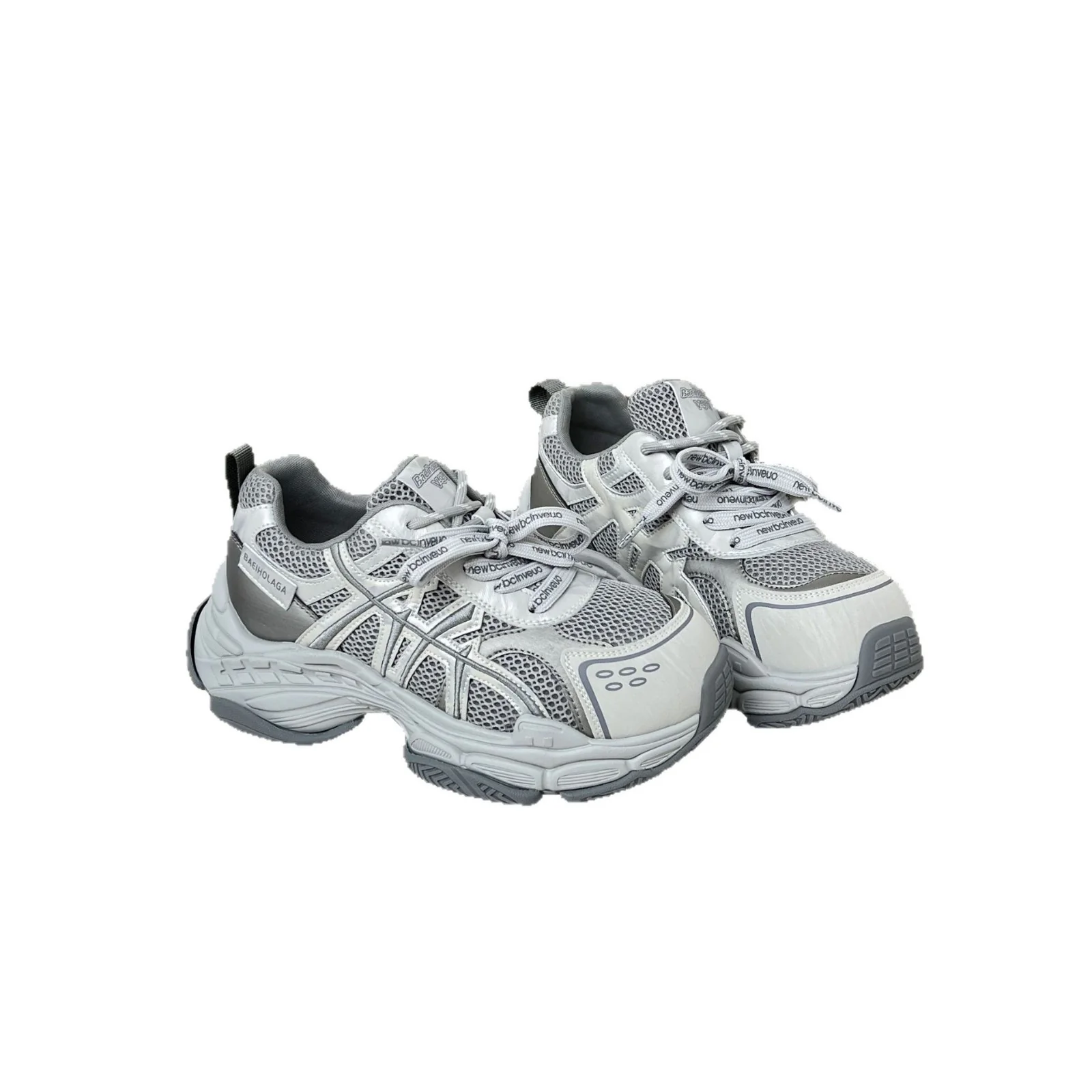 Damen Sportliche Sneakers mit verbesserter Dämpfung und atmungsaktiver Mesh-Konstruktion Heidi Mode - Image 5