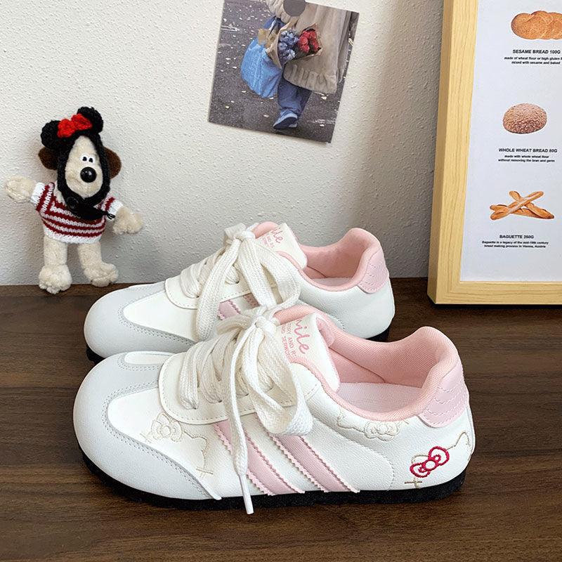 Damen Sportliche Sneakers mit verspieltem Design und bequemem Fußbett Heidi Mode - Image 3