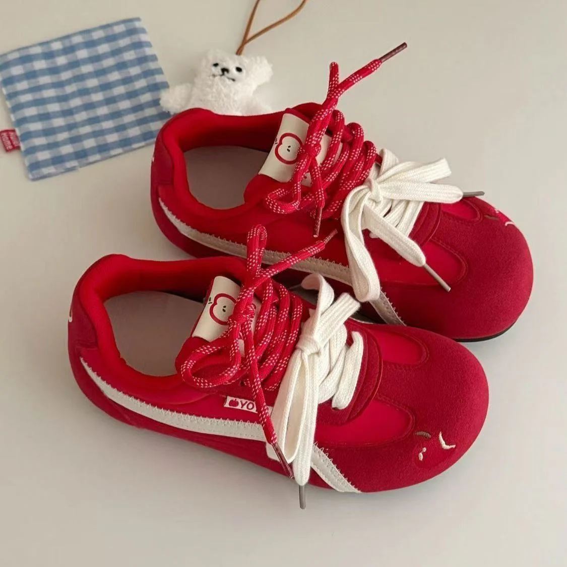 Damen Sportliche Sneakers mit verspieltem Obstmotiv Heidi Mode - Image 8