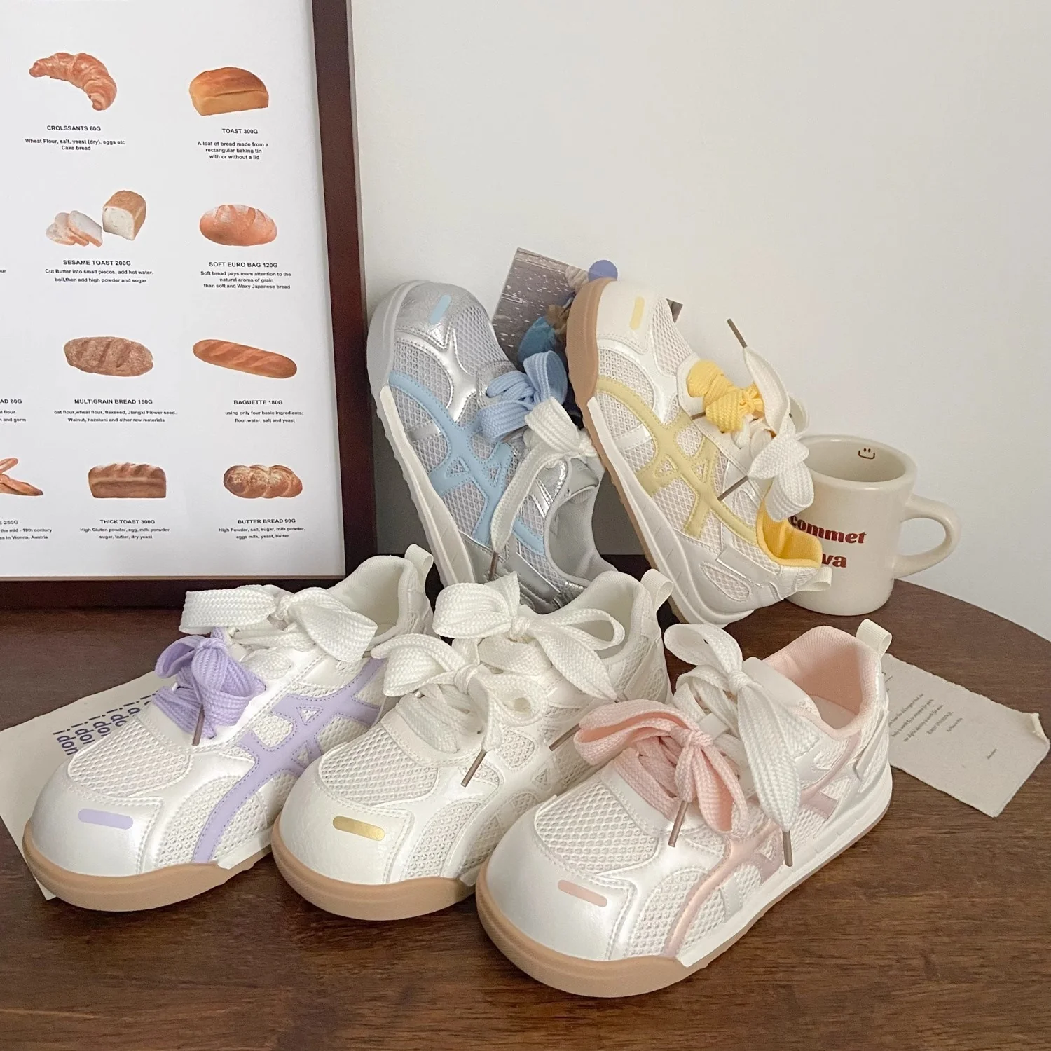 Damen Sportliche Sneakers mit verspieltem Schleifen-Design Heidi Mode - Image 2