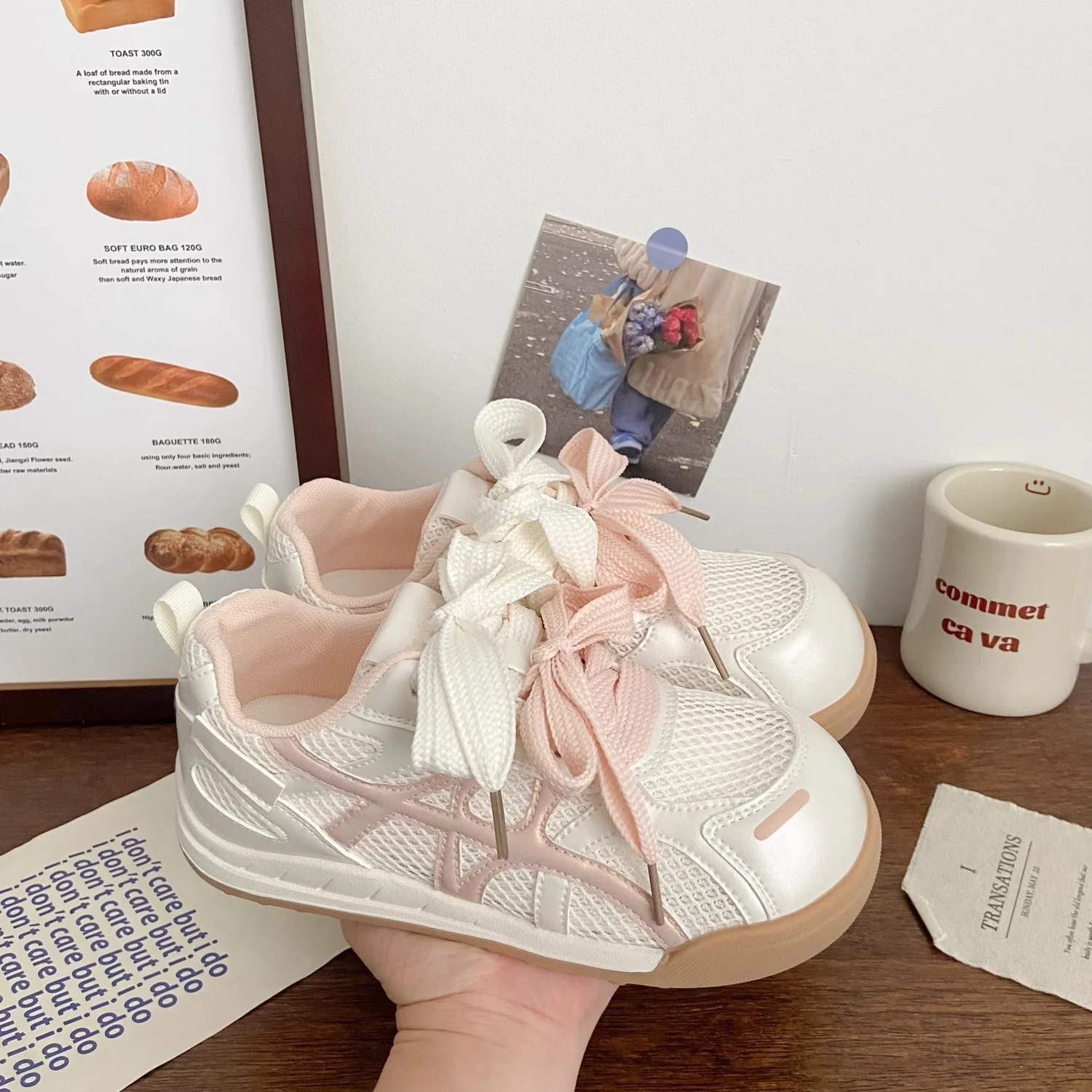 Damen Sportliche Sneakers mit verspieltem Schleifen-Design Heidi Mode - Image 3