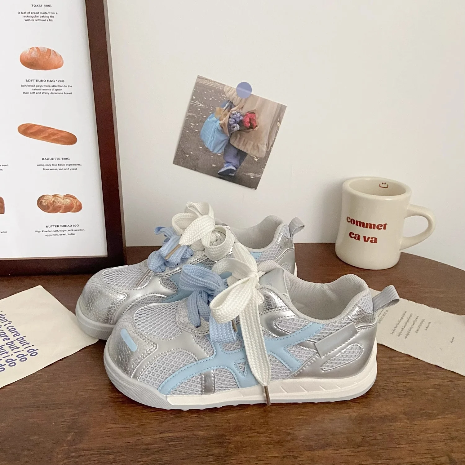 Damen Sportliche Sneakers mit verspieltem Schleifen-Design Heidi Mode - Image 7