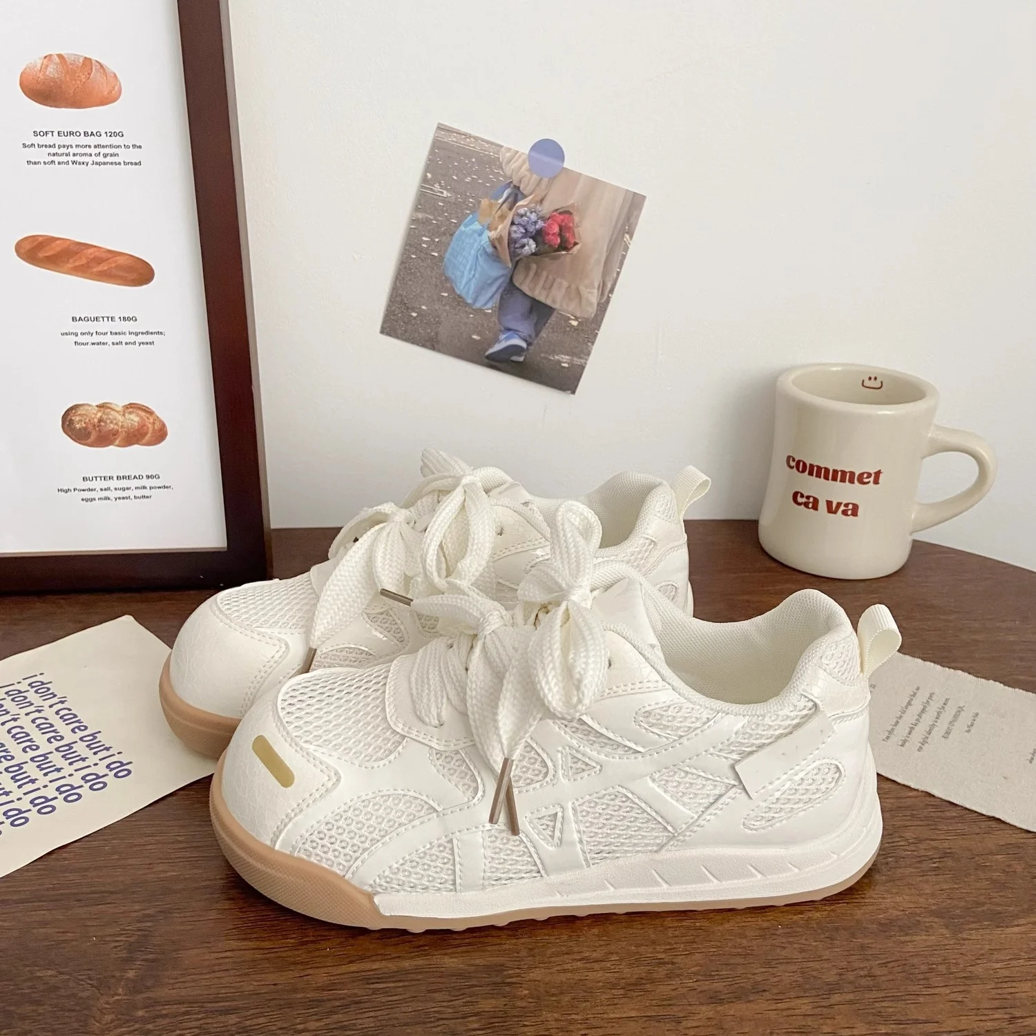 Damen Sportliche Sneakers mit verspieltem Schleifen-Design Heidi Mode - Image 9