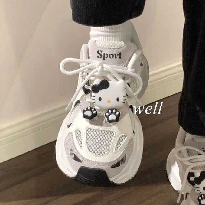 Damen Sportliche Sneakers mit verspieltem Tierdesign Heidi Mode - Image 2