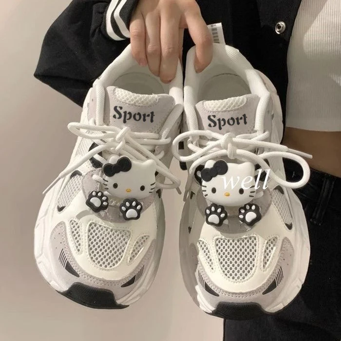 Damen Sportliche Sneakers mit verspieltem Tierdesign Heidi Mode - Image 6