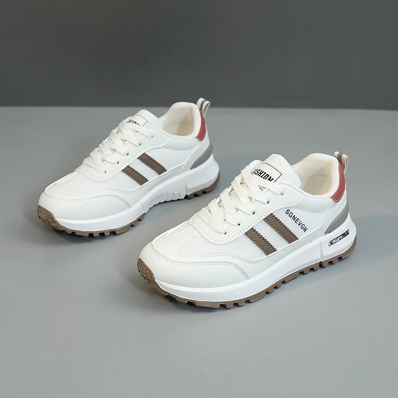 Damen Sportliche Sneakers mit verstärktem Obermaterial und rutschfester Sohle Heidi Mode - Image 2