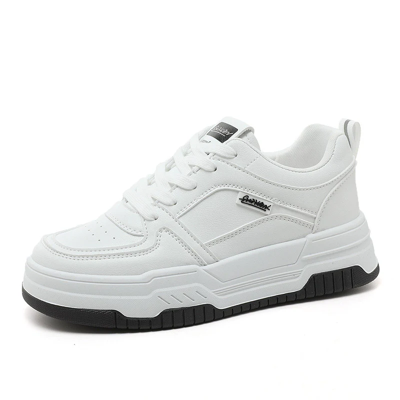 Damen Sportliche Sneakers mit verstärktem Sohlenprofil und atmungsaktiver Obermaterialstruktur Heidi Mode - Image 5