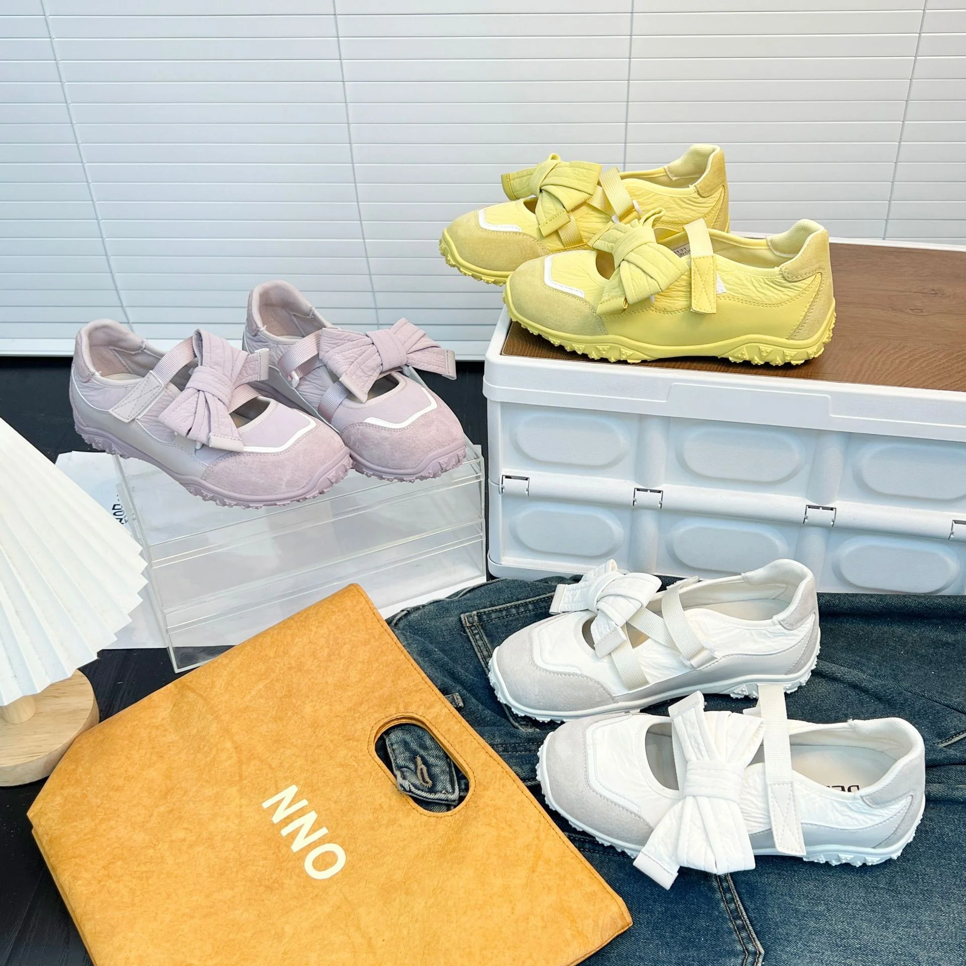 Damen Sportliche Sneakers mit verstellbarem Riemen und atmungsaktiver Oberkonstruktion Heidi Mode - Image 4